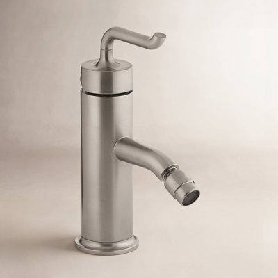 Purist Horizontal Swivel Spray Aerator Bidet Faucet with Smile Design Handle