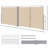 236.5'' W Double Folding Side Awning Retractable Patio Awning-96057295-85439483