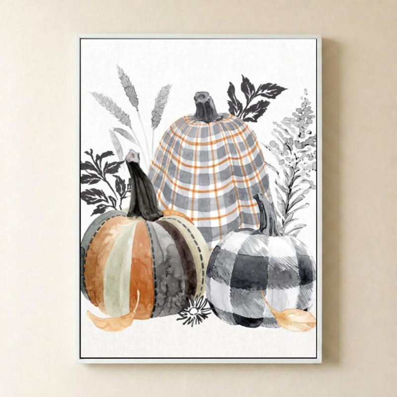 «Harvest Classics II» par Beth Grove - Impression sur toile, H 24 po x l 18 po, Cadre plat flottant, Blanc
