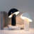 Celia 10" Mushroom Portable LED Cream Table Lamp, 3-Way Dimming and Rechargeable-1599674328