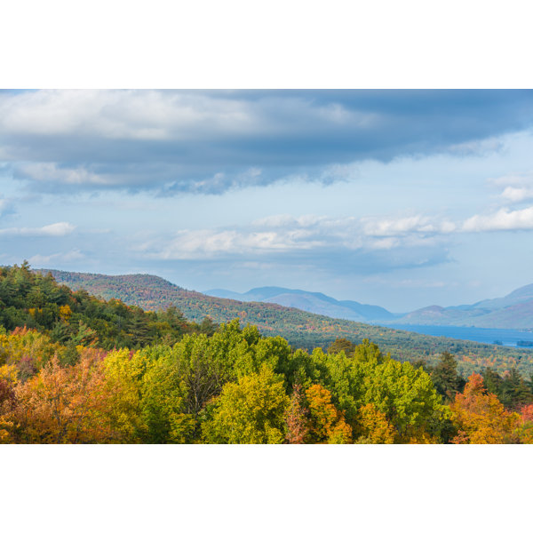 Alpen Home Colorful Adirondack Mountains Wrapped Canvas Print