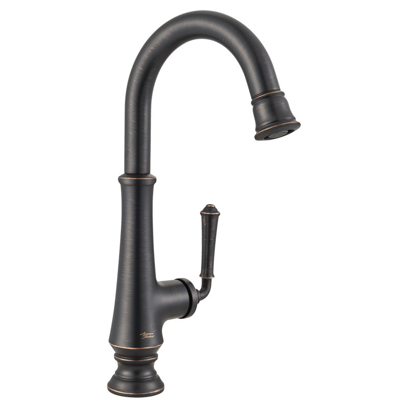American Standard Delancey Pull Down Kitchen Faucet, Legacy Bronze