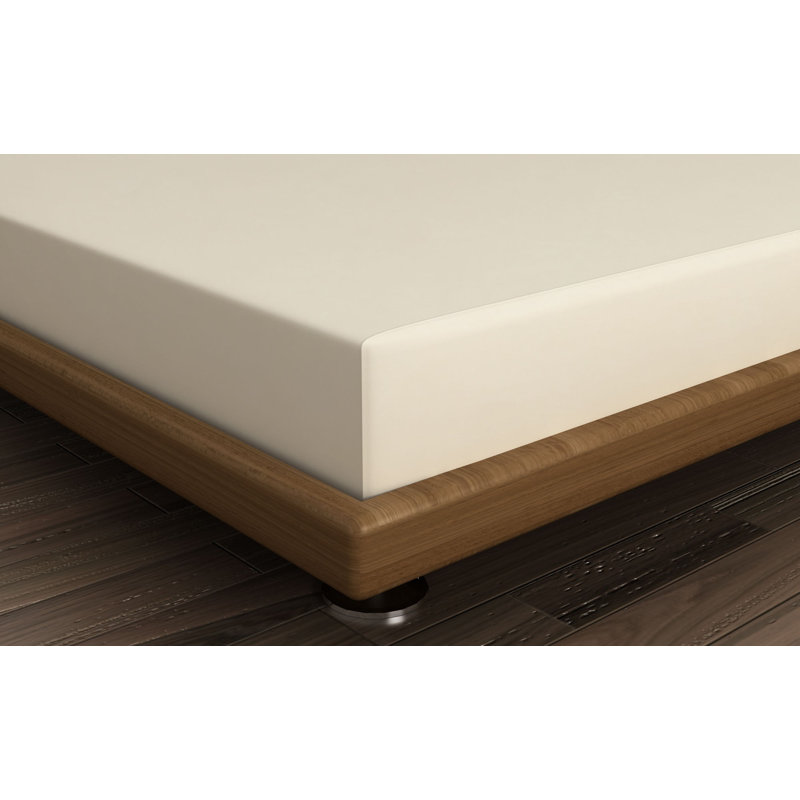 Drap-housse 100% coton Harriss, Drap-housse pour lit simple TG, Crème