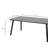 Outdoor Folding Dining Table, Metal Frame & Plastic Wood Top, Foldable Patio Table for Garden, Backyard, Balcony