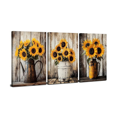 3 Piece Wrapped Canvas Print