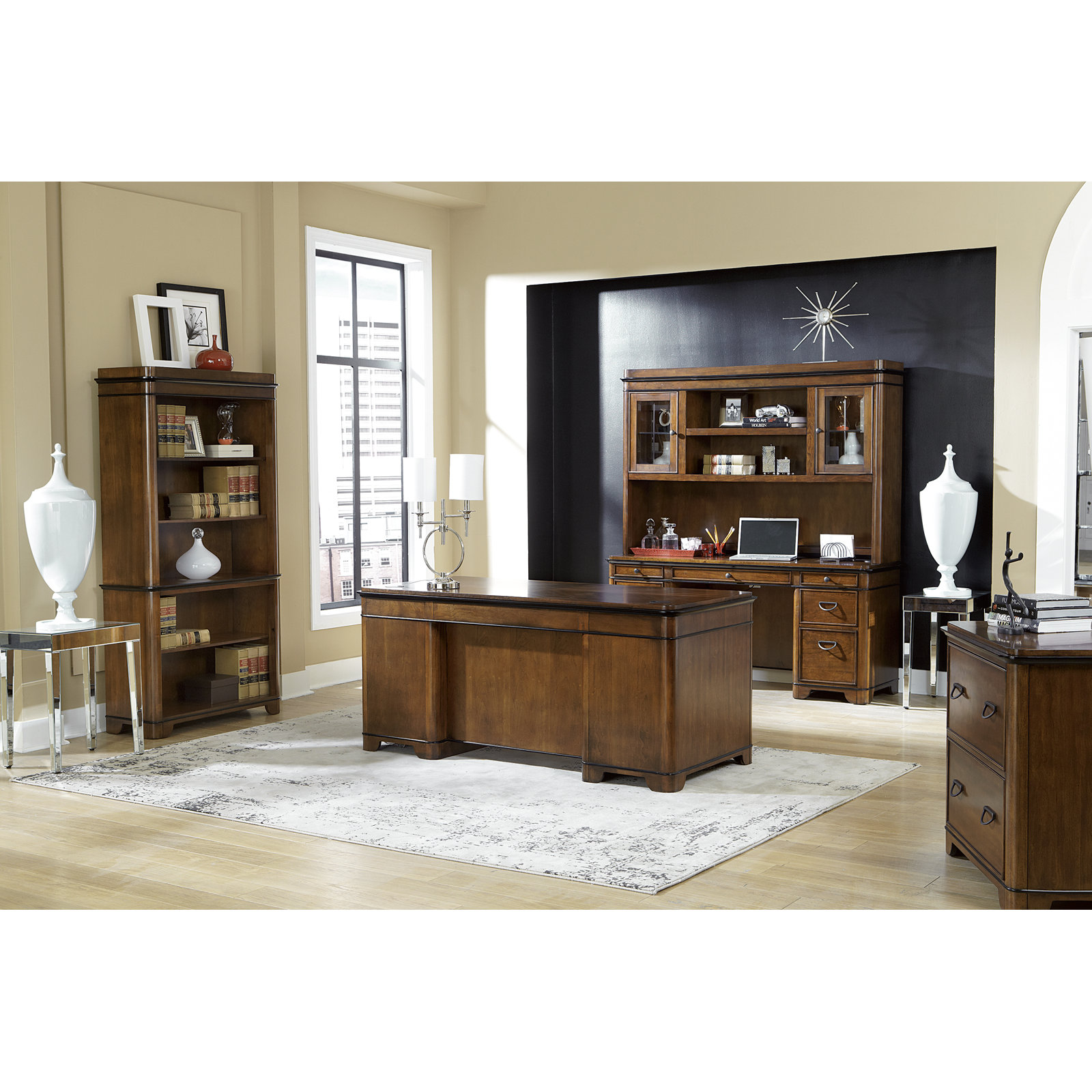 Alder Desk Hutch