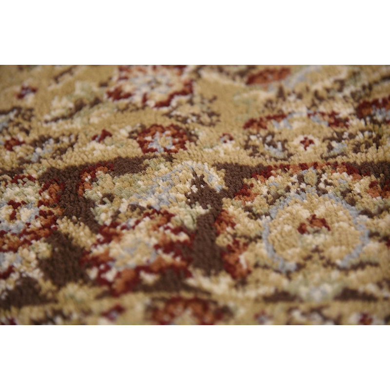 Tapis oriental rouge / beige Odyssey, Rectangle 3 pi 3 po x 5 pi 3 po