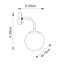 Cadel Ontario 1-Light Wall Light