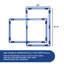 Rectangle Playpanel - Set Of 4 - Clear