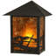 Rustic Lodge 1 - Light Outdoor Bulkhead Light