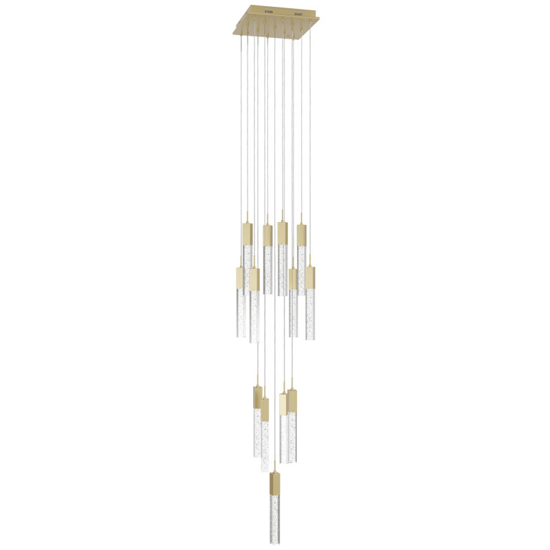 Original Glacier 13 - Light Pendant, Brushed Brass