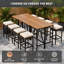 Patio Dining Set Table,