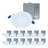 4.73'' Dimmable Air-Tight LED Canless Recessed Lighting Kit