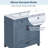 30'' Single Bathroom Vanity With Ceramic Sink-1278532357