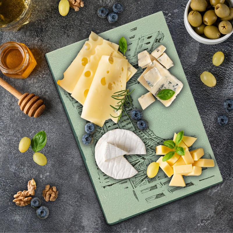 East Urban Home Glass Cutting Board