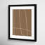 Modern Line Abstract 2 Mushroom Brown by The Creative Bunch Studio-1716542157-1716542156