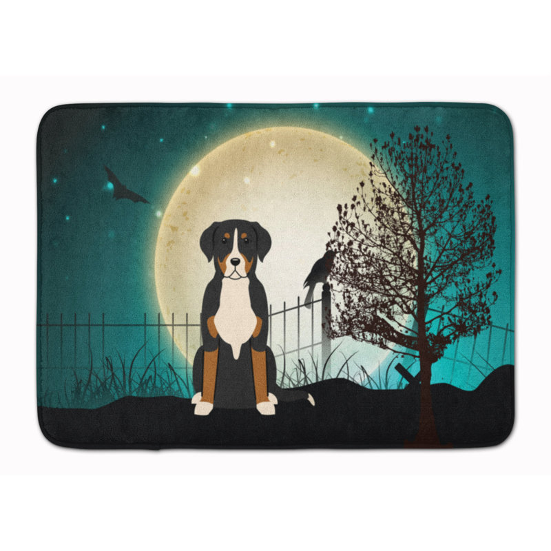 Tapis pour salle de bain Eila, Grand bouvier suisse