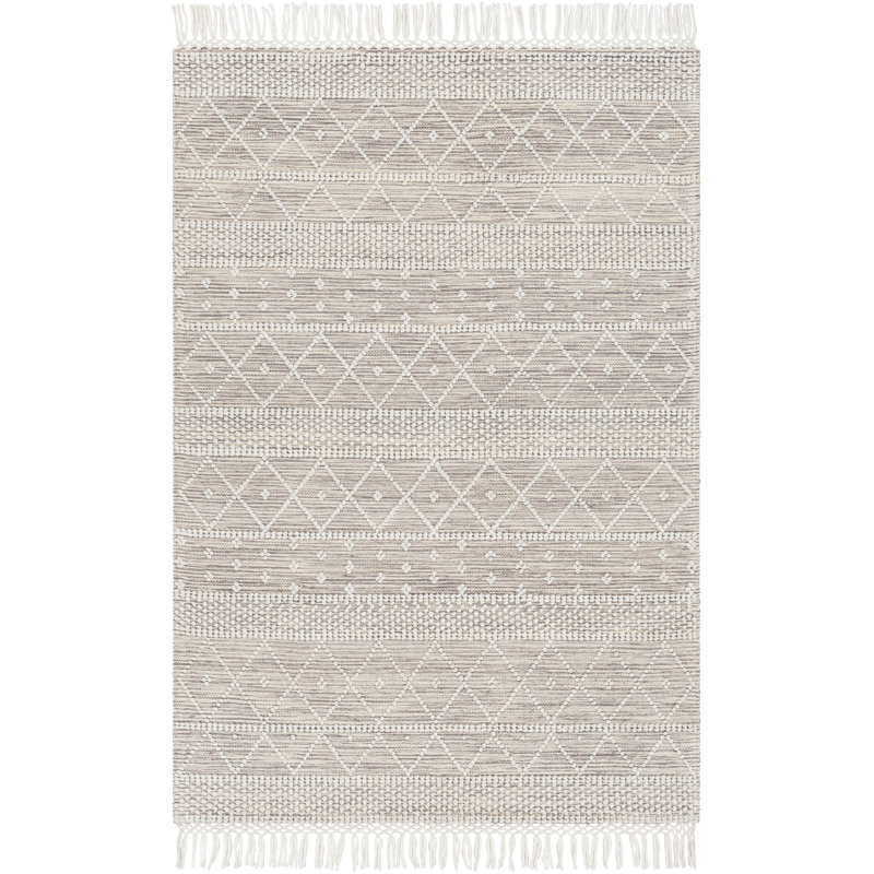 Anferny Geometric Indoor / Outdoor Rug, Rectangle 8' x 10'