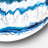 Blue Agate Crystal - Modern wall clock-278809132