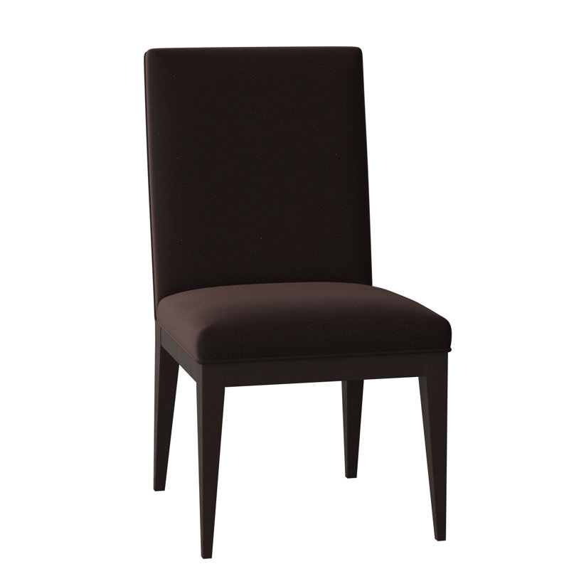 Logan Dining Chair, American Walnut, Filigree Ivory