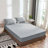 400TC Sateen Solid Cotton Fitted Sheet Fits Upto 20" Deep Pocket-109496760-109496765