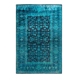 Overyed One-of-a-Kind Rectangle 6'2" X 9'3" Hand Knotted Area Rug