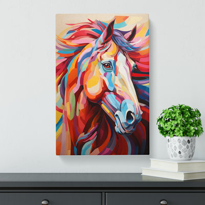 Horse Orphism - Wrapped Canvas