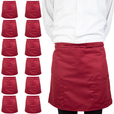 Demi-tablier de bistro - paquet de 12