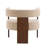 Melanney Modern Upholstered Fabric Accent Armchair-1211505009