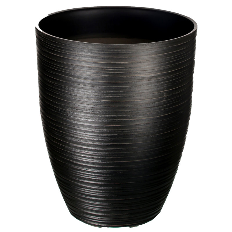 Pot à fleurs Spandan, H 16,7 po x l 13,8 po x P 13,8 po, Crème