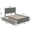 Lit plateforme en bois massif avec lit gigogne Abbie de Harriet Bee-1109320191-1109327295