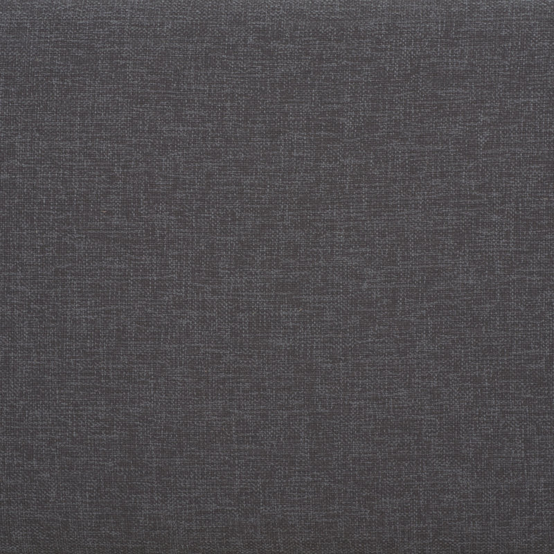 Comesana Polyester Upholstered Storage Bench, Dark Gray