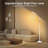 Loudean 72.8' Dimmable LED Floor Lamp with Remote Control, Adjustable Reading Floor Lamp-371520422