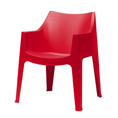 Ebel Stackable Outdoor Patio Dining Armchair