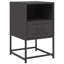 Angeliese 36cm W Steel Bedside Table-934719164