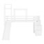 Lit mezzanine simple avec tente et tour-1227184995