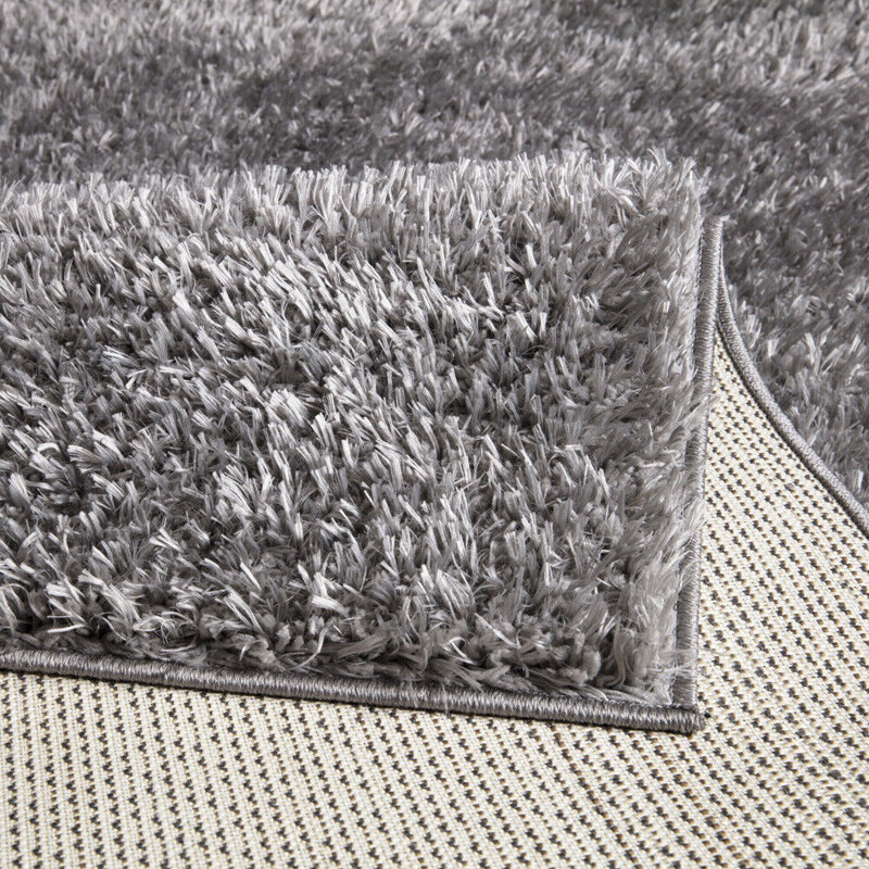 Spandrel Solid Colour Shag Area Rug, Rectangle 60 x 110cm