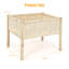 Adreille Wood Liner Plant Stand