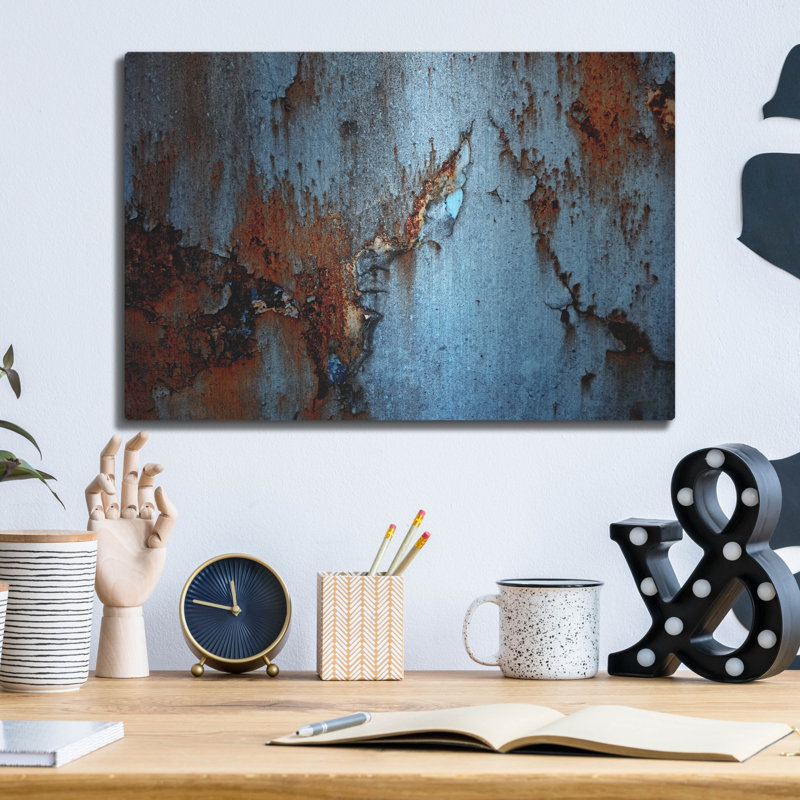 Wrought Studio™ 'Rust' by Photoinc Studio, Metal Wall Art,, 12" H x 16" W