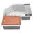 Ruvati Roma Pro Corner Workstation Stainless Steel Undermount Kitchen Sink
