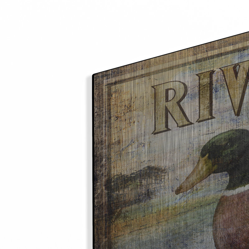 «Duck Sign I» par Paul Brent, H 24 po x l 36 po