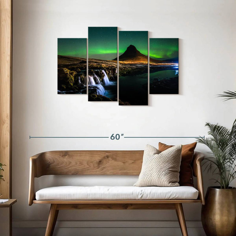 Alvord, paysage étoilé aurore, H 27 po x l 43 po