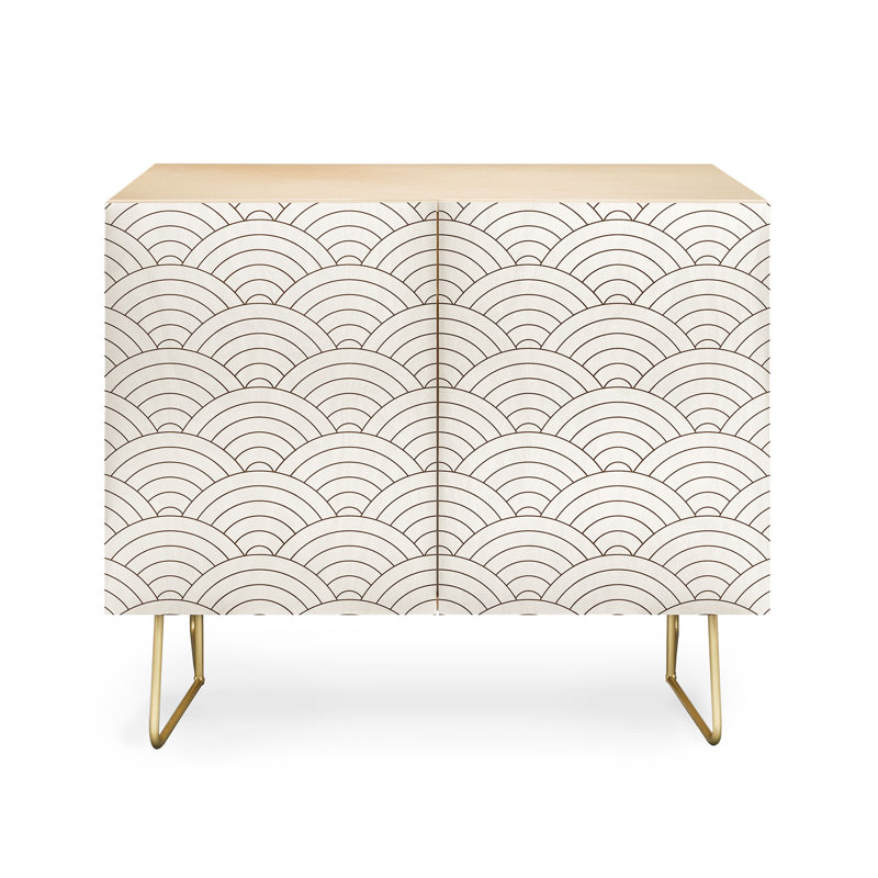Cedricka Accent Cabinet, Gold