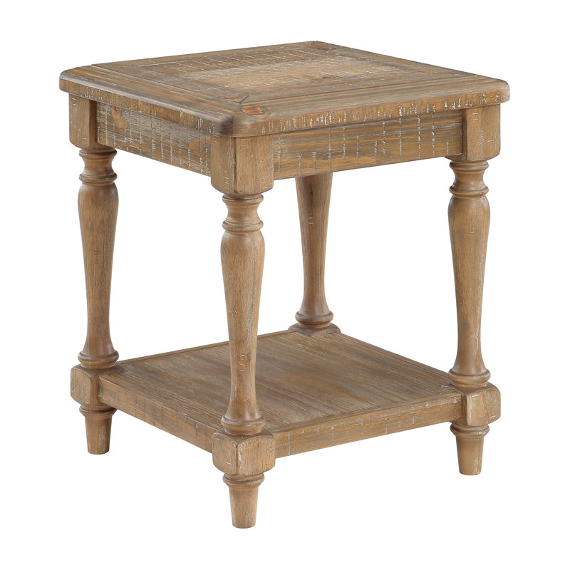 Crocifissa End Table, Brown