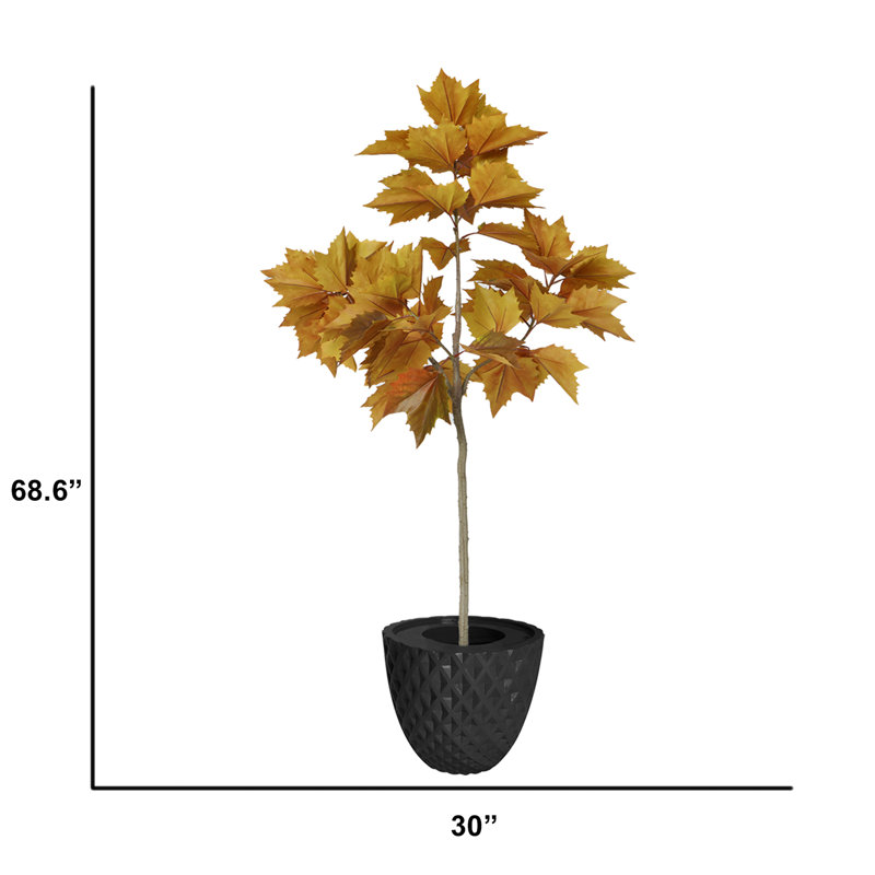 Érable artificiel en pot 68,6 po