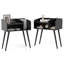 50cm W Metal Bedside Table-114235226