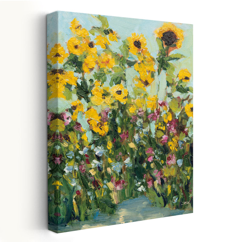 Tournesols champêtres / champêtres et contemporains, H 24 po x l 16 po