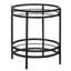 Antoinette Glass Top End Table-852863800