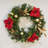 Red Ruby Prelit Garland Wreath Collection