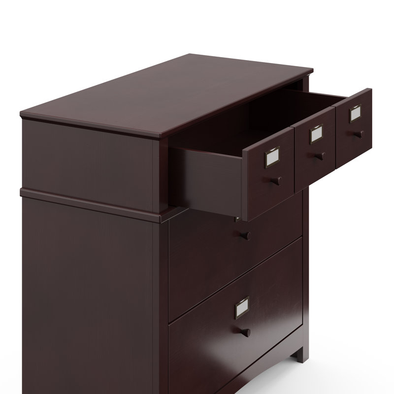 Clara 3 Drawer Customizable Chest, Espresso